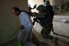 Výcvik afghánských speciálních sil.