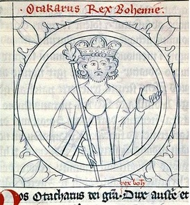 Přemysl Otakar II. (Liber fundationum monasterii Zwettlensis).