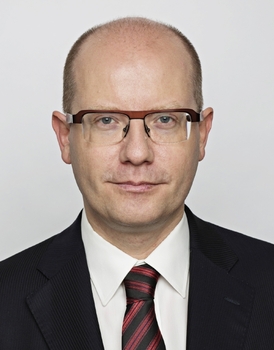Předseda sociální demokracie Bohuslav Sobotka.