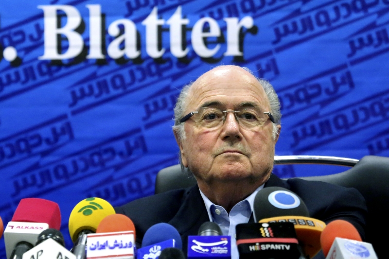 Šéf mezinárodní federace FIFA Joseph Blatter. 