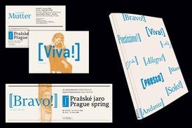 Nové návrhy na propagaci Pražského jara vítězného studia ReDesign.