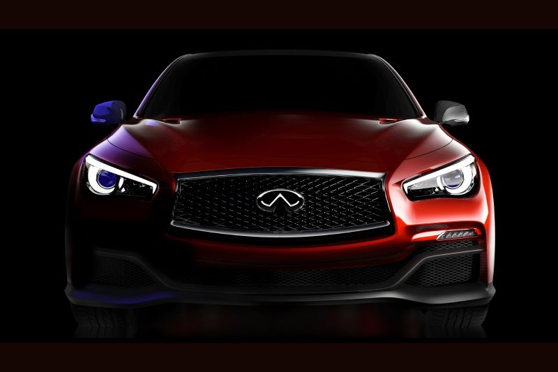 Infiniti Q50 Eau Rouge. Infiniti Q50 Eau Rouge.