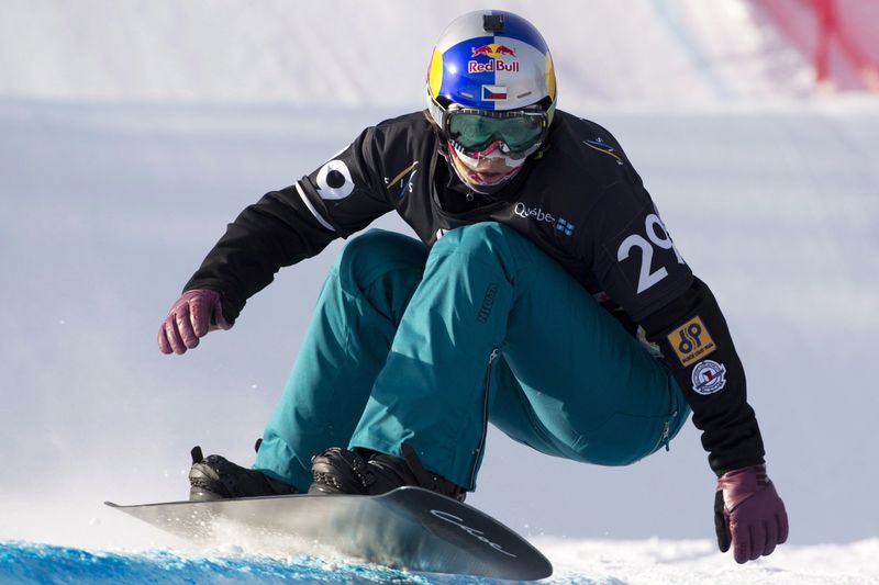 Snowboardcrosařka Eva Samková.