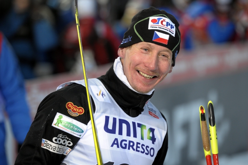 Lyžař Lukáš Bauer. Lyžař Lukáš Bauer.