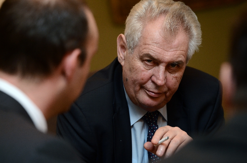 Miloš Zeman.