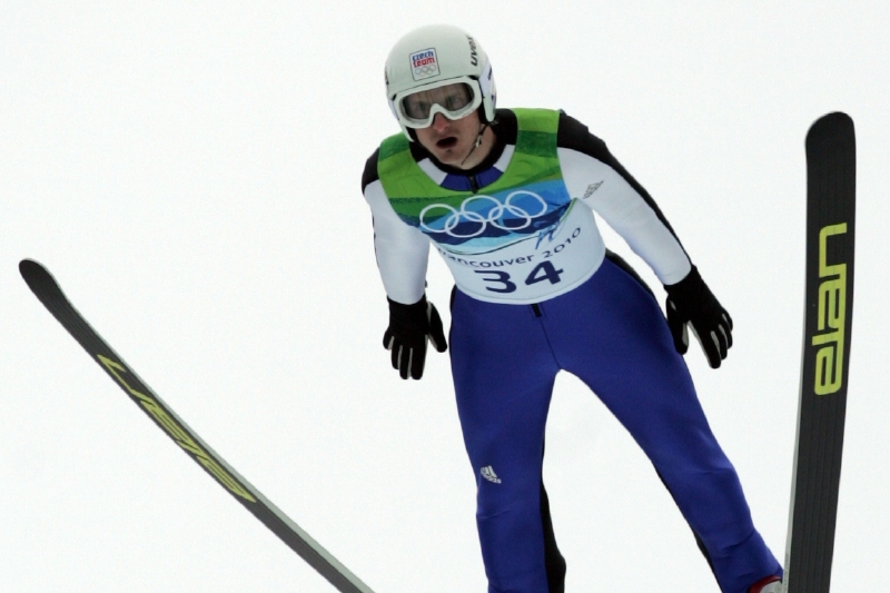 Skokan Jakub Janda.