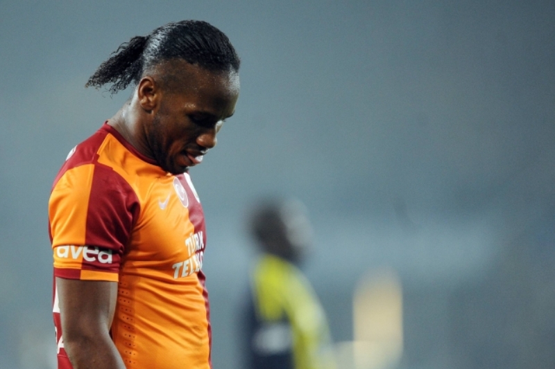 Útočník Galatasaraye Didier Drogba. Útočník Galatasaraye Didier Drogba.