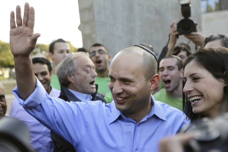 Izraelský ministr průmyslu Naftali Bennett. Izraelský ministr průmyslu Naftali Bennett.