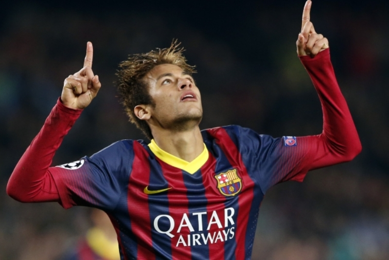 Útočník Barcelony Neymar.