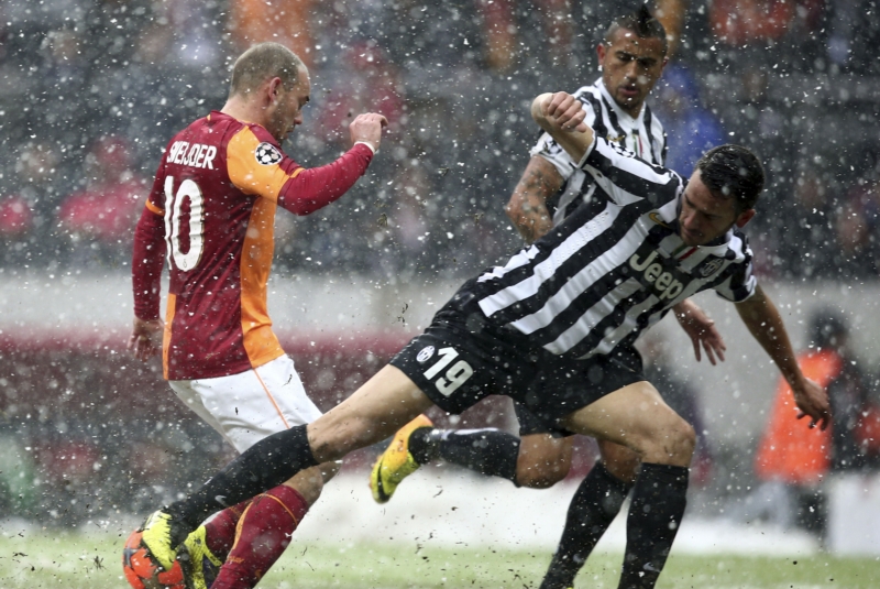 Fotbalisté Galatasaraye porazili v Istanbulu Juventus.