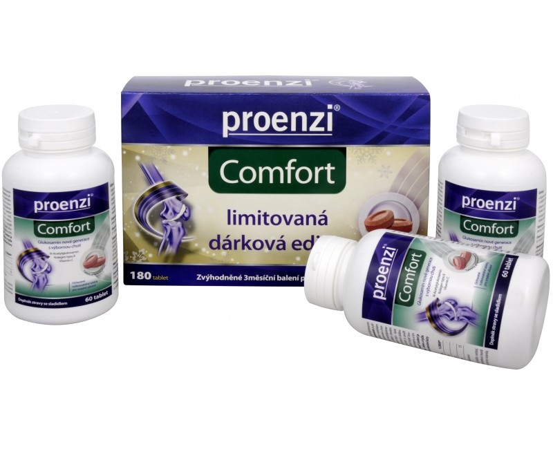 Společnost WALMARK užívá na obalech a v propagaci přípravku Proenzi Comfort klamavá tvrzení
