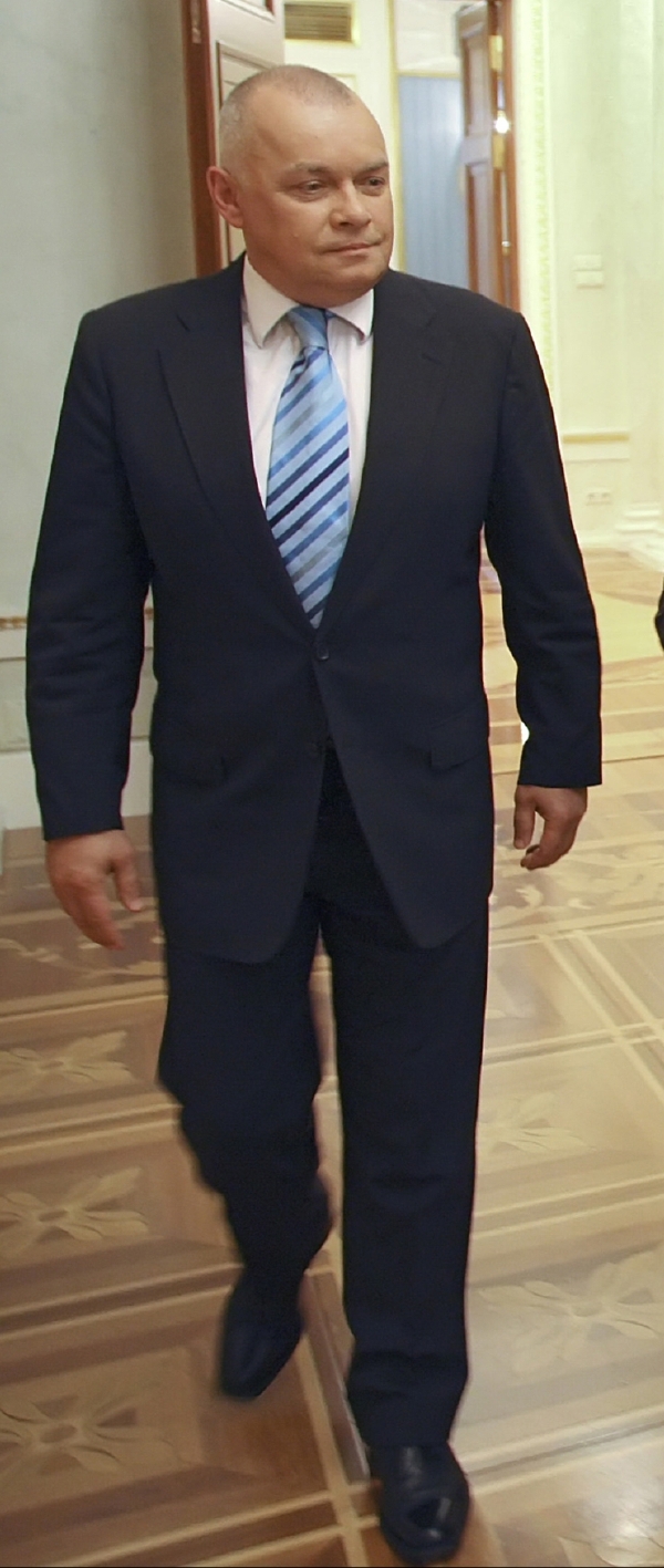 Dmitrij Kiseljov chce naučit ruská média lásce. Dmitrij Kiseljov chce naučit ruská média lásce.