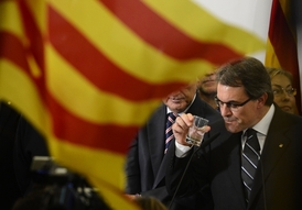 Katalánský premiér Artur Mas.