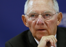 Ministr Wolfgang Schäuble.