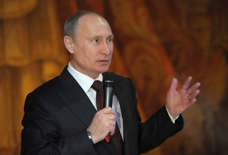 Ruský prezident Vladimir Putin. Ruský prezident Vladimir Putin.