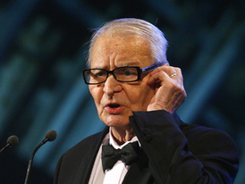 Herec Radu Beligan.