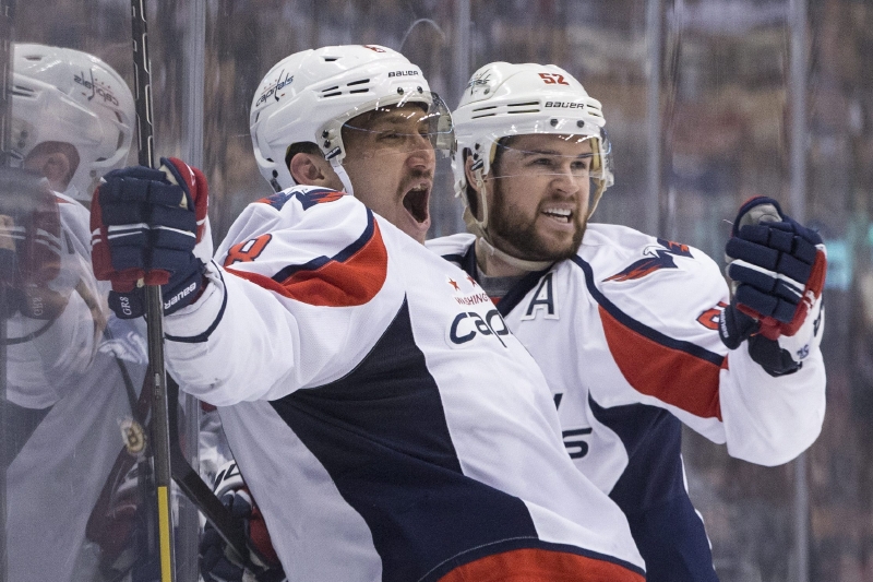 Alexander Ovečkin(vlevo) nemá mezi střelci v NHL konkurenci. Alexander Ovečkin(vlevo) nemá mezi střelci v NHL konkurenci.