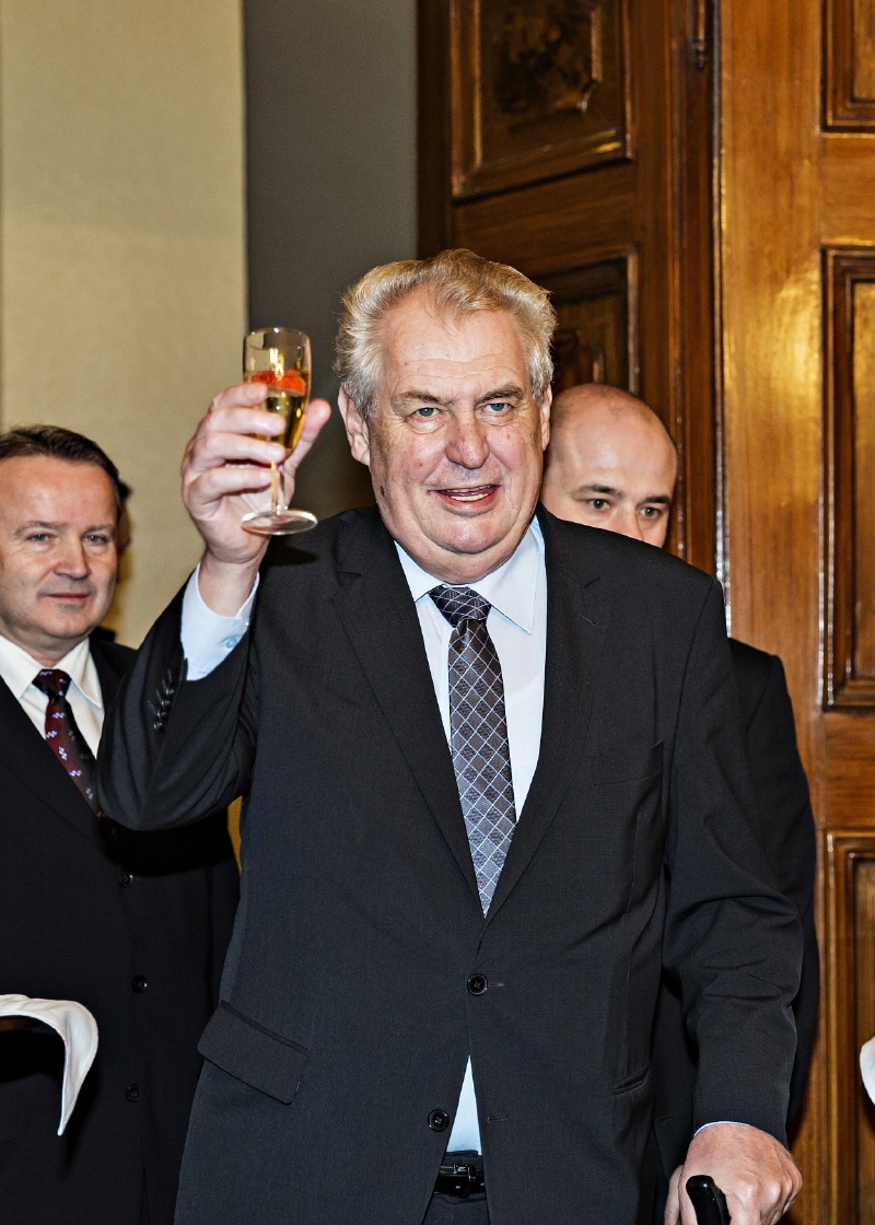 Prezident Miloš Zeman.