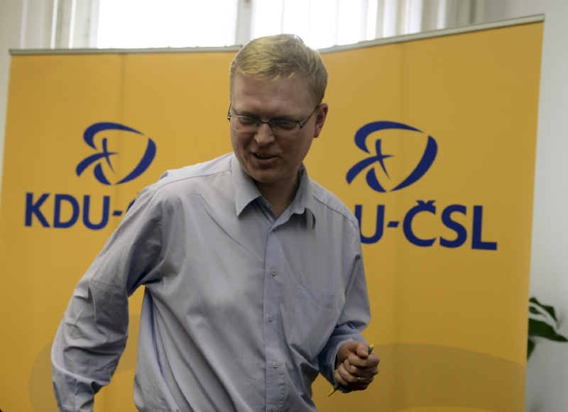 Předseda KDU-ČSL Pavel Bělobrádek. Předseda KDU-ČSL Pavel Bělobrádek.