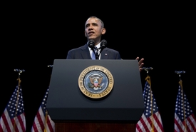 Barack Obama vyzval k ukončení násilí.
