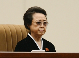 Kim Kjong-hi na snímku z prosince 2012.