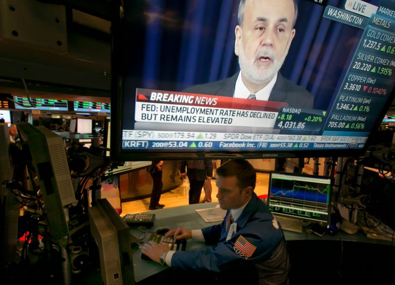 Vytvořili američtí centrální bankéři v čele s Benem Bernankem bublinu? Vytvořili američtí centrální bankéři v čele s Benem Bernankem bublinu?