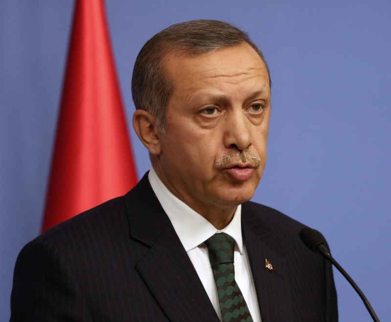 Turecký premiér Recep Tayyip Erdogan. Turecký premiér Recep Tayyip Erdogan.