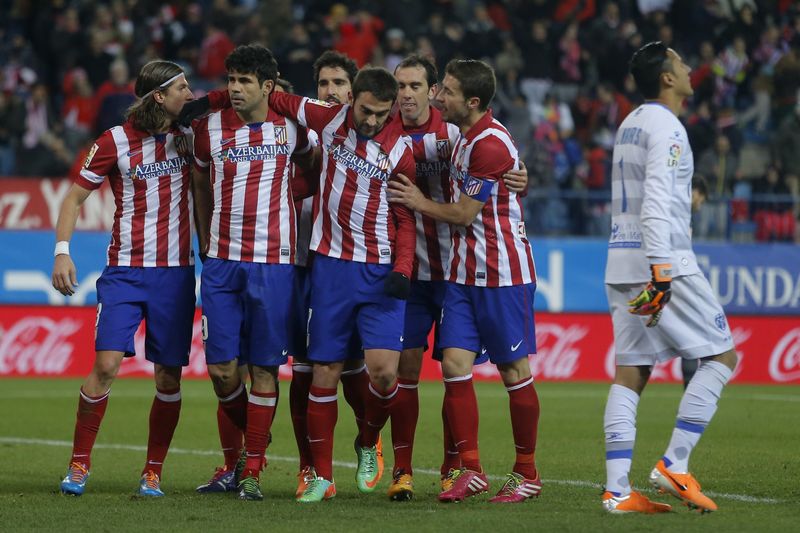 Atlético Madrid si poradilo s Levante.