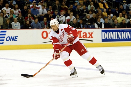 Steve Yzerman, letitý kapitán Detroitu Red Wings.