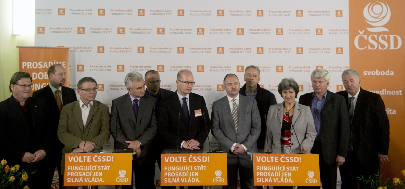 Česká strana sociálně demokratická.
