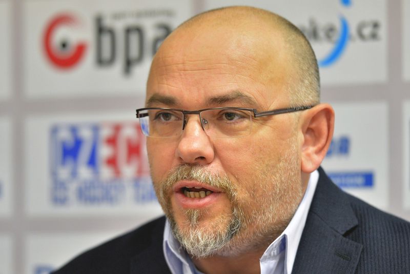 Kouč dvacítek Miroslav Přerost.