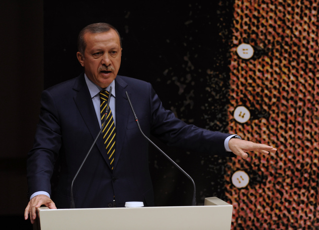 Turecký premiér Recep Tayyip Erdogan.