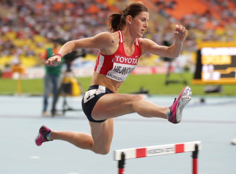 Nejlepší česká sportovkyně za letošní rok Zuzana Hejnová se umístila na patnáctém místě.