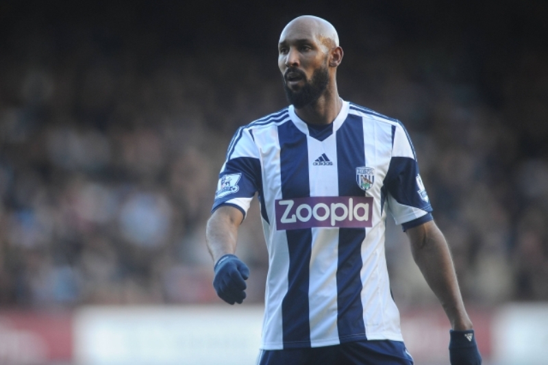 Útočník West Bromwiche Nicolas Anelka. Útočník West Bromwiche Nicolas Anelka.