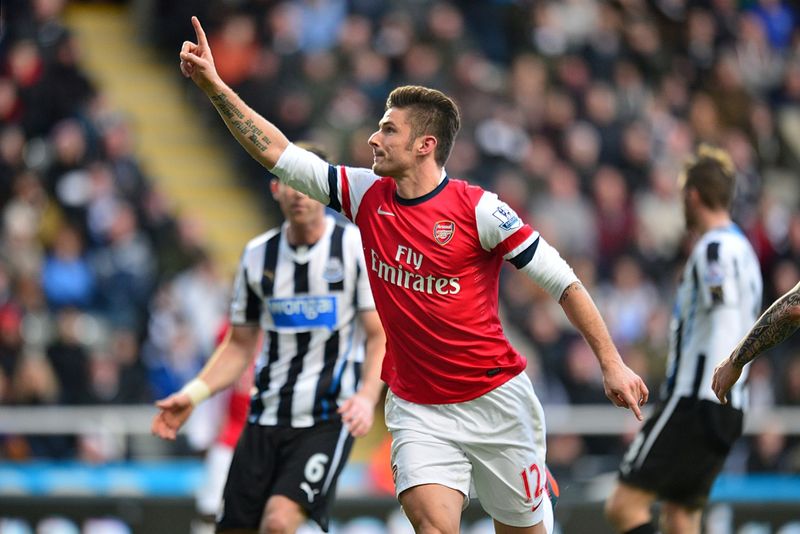 Arsenal vyhrál v Newcastlu.