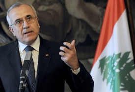 Libanonský prezident Michel Sulajmán.