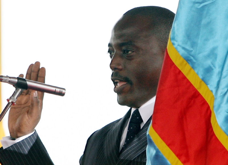 Joseph Kabila - pro EU snesitelný "gauner". 