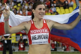 Překážkářská mistryně světa Zuzana Hejnová.