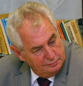 Miloš Zeman.