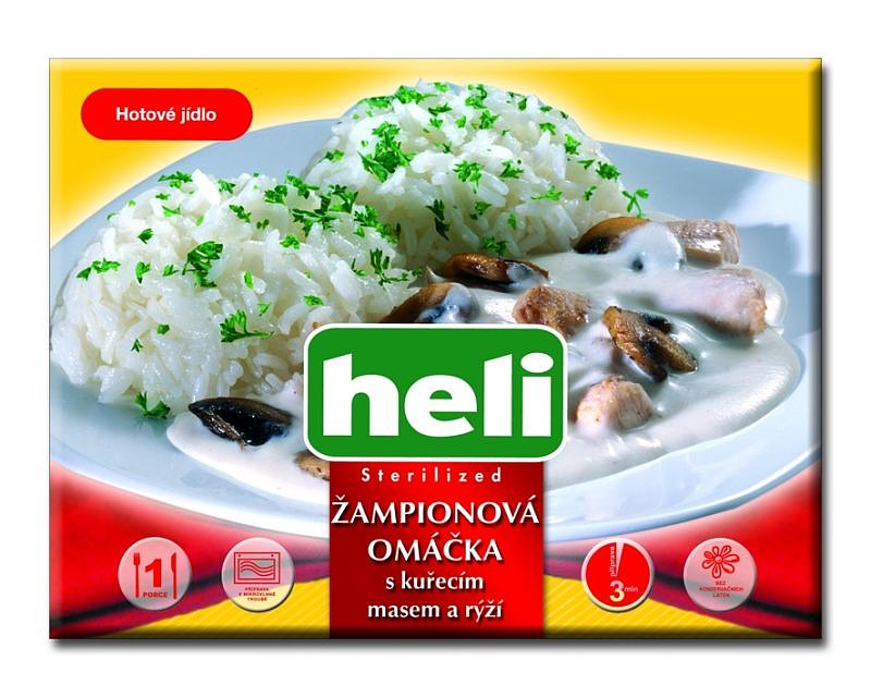 Žampionová omáčka Heli Food Fresh.