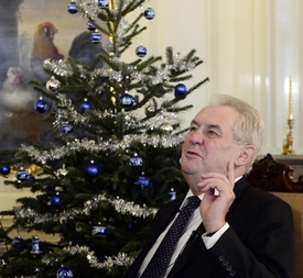 Prezident Miloš Zeman.