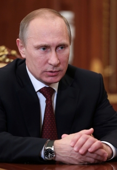 Ruský prezident Vladimir Putin.