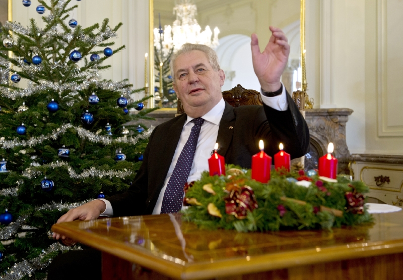 Prezident Miloš Zeman.