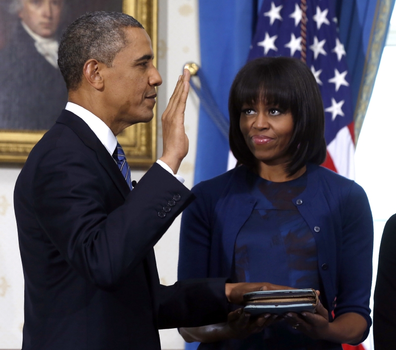 Barack Obama s manželkou Michelle.