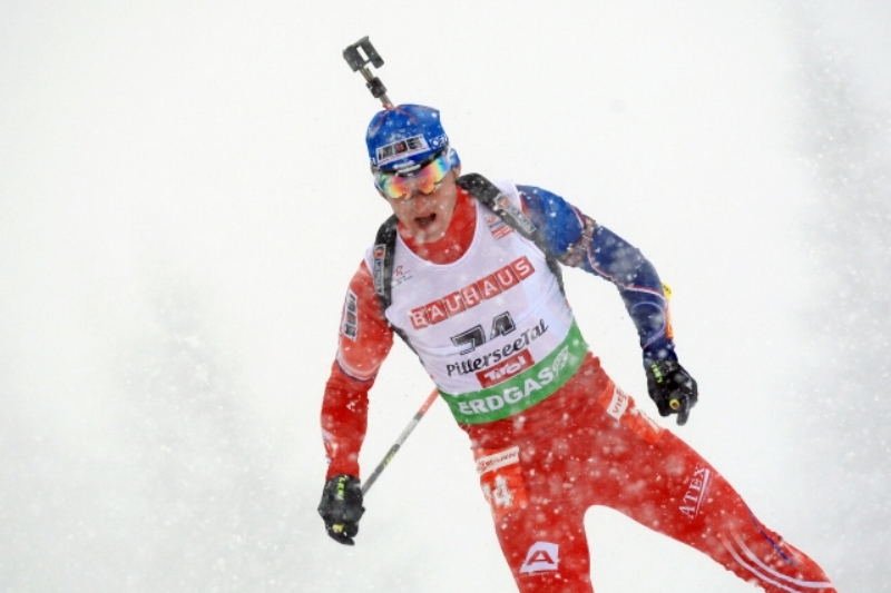 Michal Šlesinger dojel v Oberhofu dvanáctý.