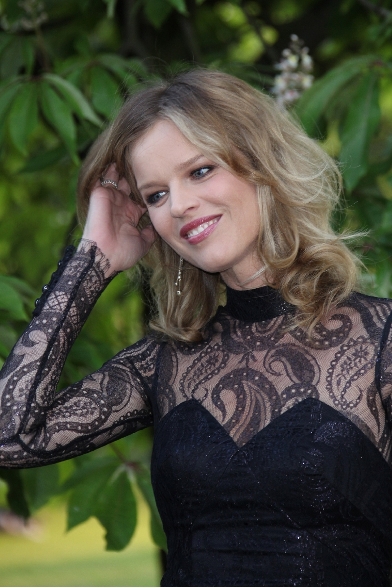 Česká supermodelka Eva Herzigová. Česká supermodelka Eva Herzigová.