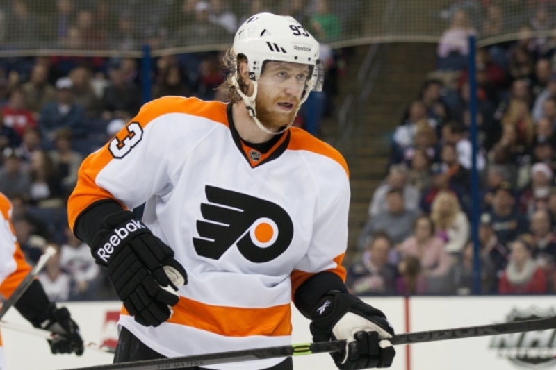 Útočník Philadelphie Jakub Voráček. Útočník Philadelphie Jakub Voráček.