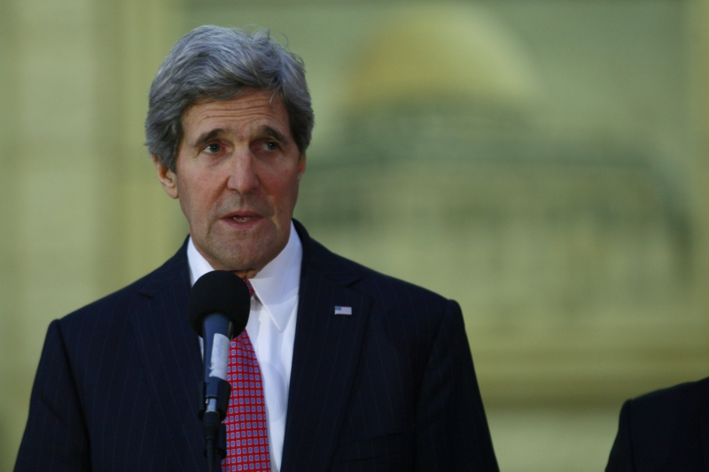 Americký ministr zahraničí John Kerry. Americký ministr zahraničí John Kerry.