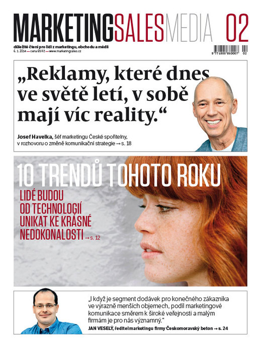 MarketingSalesMedia č. 2/2014. MarketingSalesMedia č. 2/2014.