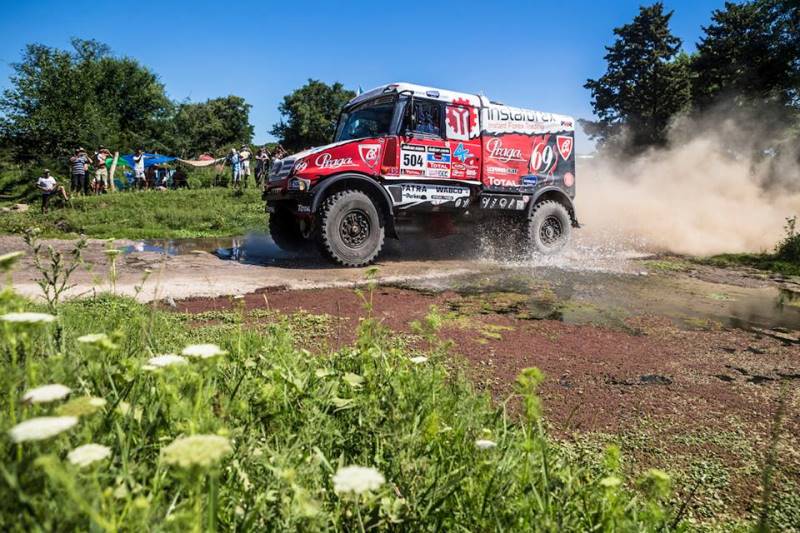 Aleš Loprais odstartoval na Rallye Dakar skvěle. 